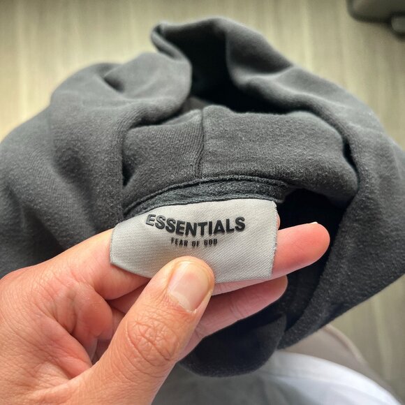 Essentials Fear of God Hoodie - Black - Picture 4 of 7